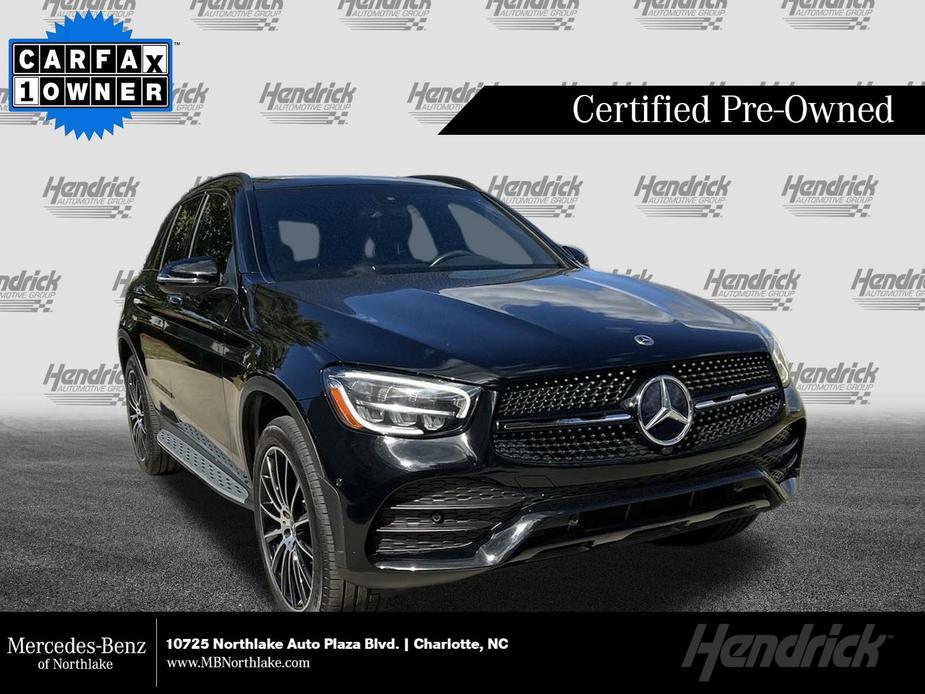 used 2021 Mercedes-Benz GLC 300 car, priced at $34,100