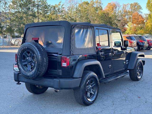 used 2015 Jeep Wrangler Unlimited car, priced at $12,400