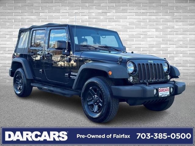 used 2015 Jeep Wrangler Unlimited car, priced at $12,400