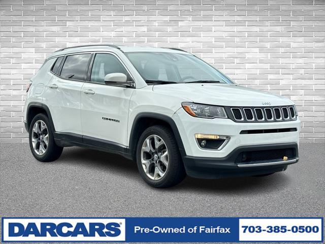 used 2021 Jeep Compass car, priced at $18,943