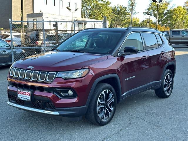 used 2022 Jeep Compass car, priced at $23,900