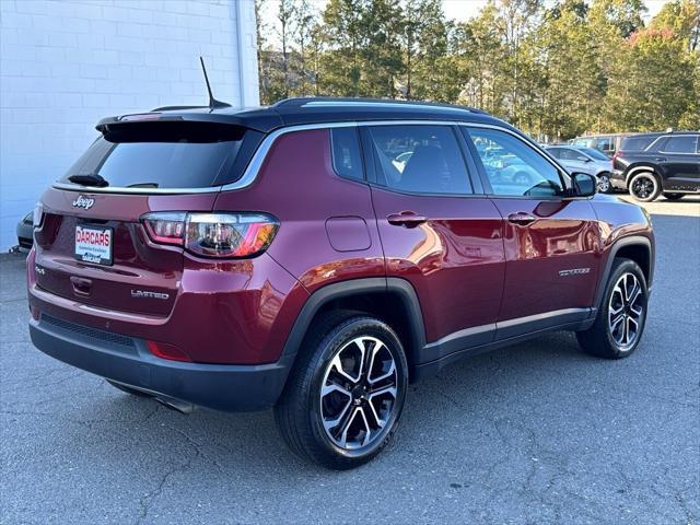 used 2022 Jeep Compass car, priced at $23,900