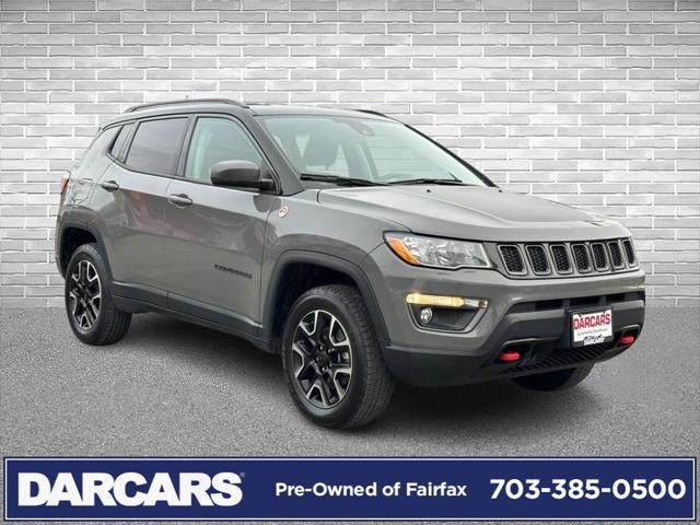 used 2021 Jeep Compass car, priced at $18,700