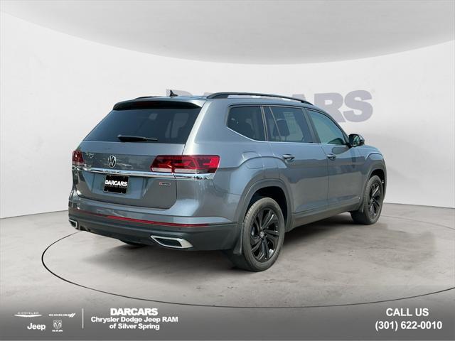 used 2022 Volkswagen Atlas car, priced at $26,642