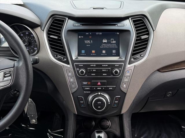 used 2017 Hyundai Santa Fe car, priced at $14,895