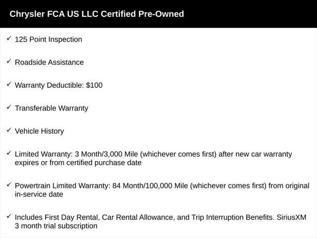 used 2022 Chrysler Pacifica car, priced at $19,900