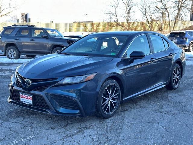 used 2021 Toyota Camry car, priced at $20,336