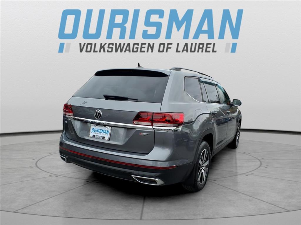 used 2021 Volkswagen Atlas car, priced at $20,000