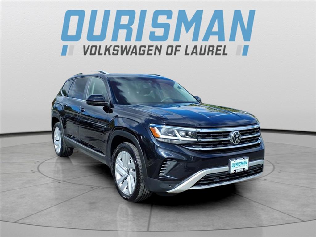 used 2021 Volkswagen Atlas car, priced at $24,500