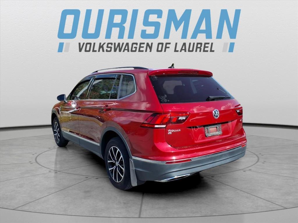 used 2021 Volkswagen Tiguan car, priced at $19,000
