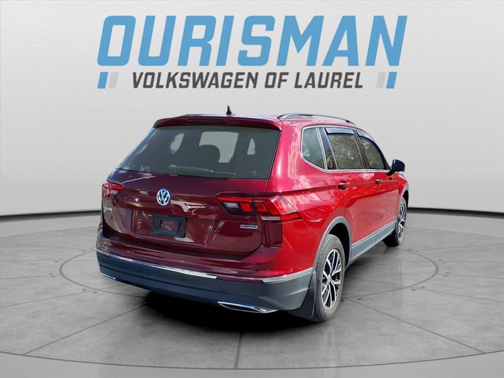 used 2021 Volkswagen Tiguan car, priced at $19,000