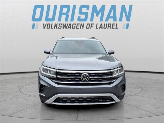 used 2021 Volkswagen Atlas car, priced at $25,500