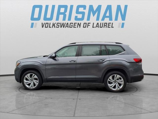used 2021 Volkswagen Atlas car, priced at $25,500