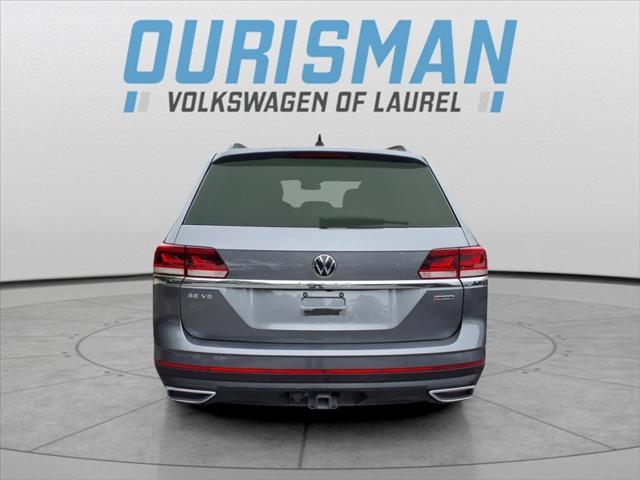 used 2021 Volkswagen Atlas car, priced at $25,500