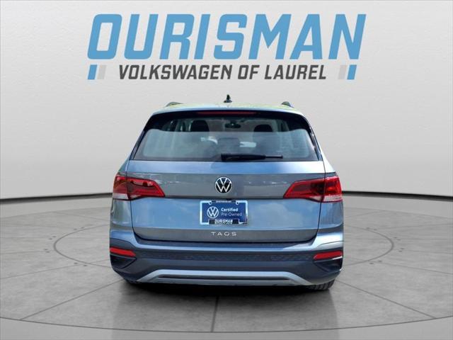 used 2024 Volkswagen Taos car, priced at $21,800