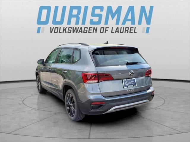 used 2024 Volkswagen Taos car, priced at $21,800