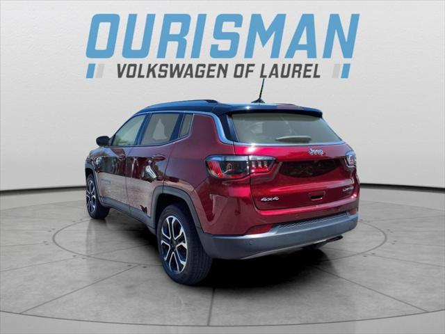 used 2022 Jeep Compass car, priced at $23,800