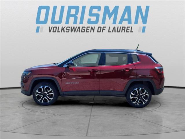 used 2022 Jeep Compass car, priced at $23,800