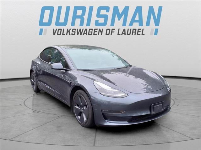 used 2023 Tesla Model 3 car, priced at $25,500