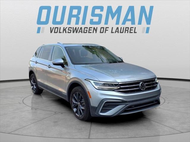 used 2022 Volkswagen Tiguan car, priced at $18,300