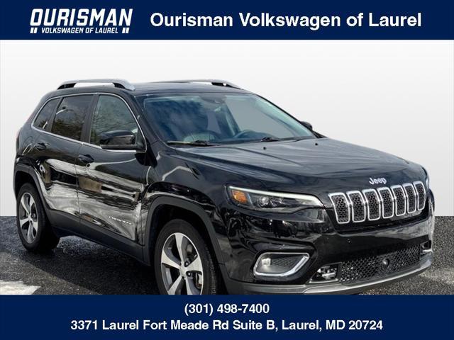 used 2021 Jeep Cherokee car, priced at $22,700