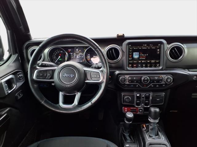 used 2021 Jeep Wrangler Unlimited 4xe car, priced at $30,500