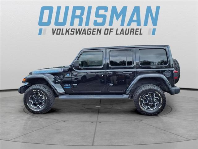 used 2021 Jeep Wrangler Unlimited 4xe car, priced at $30,500