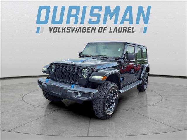 used 2021 Jeep Wrangler Unlimited 4xe car, priced at $30,500