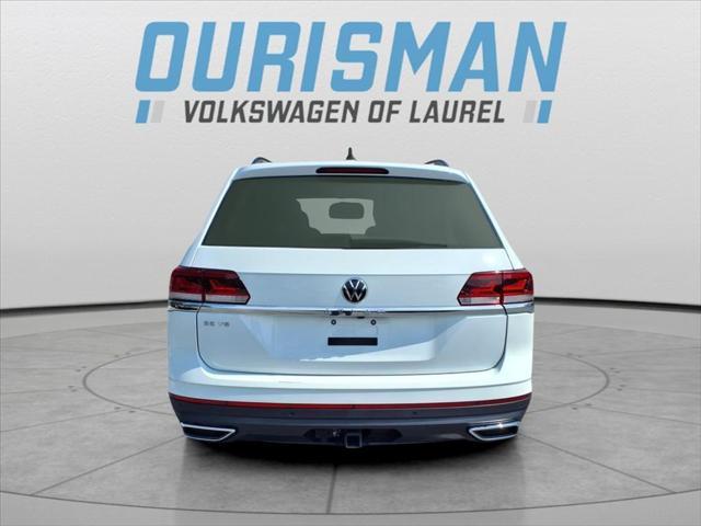 used 2022 Volkswagen Atlas car, priced at $26,800