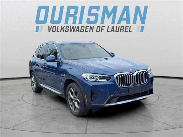 used 2022 BMW X3 car, priced at $33,800
