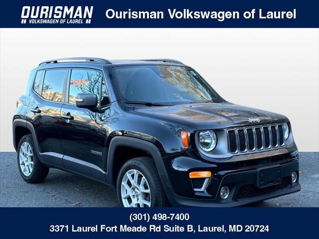 used 2021 Jeep Renegade car, priced at $19,200