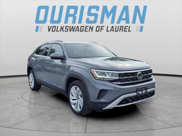 used 2021 Volkswagen Atlas Cross Sport car, priced at $25,600