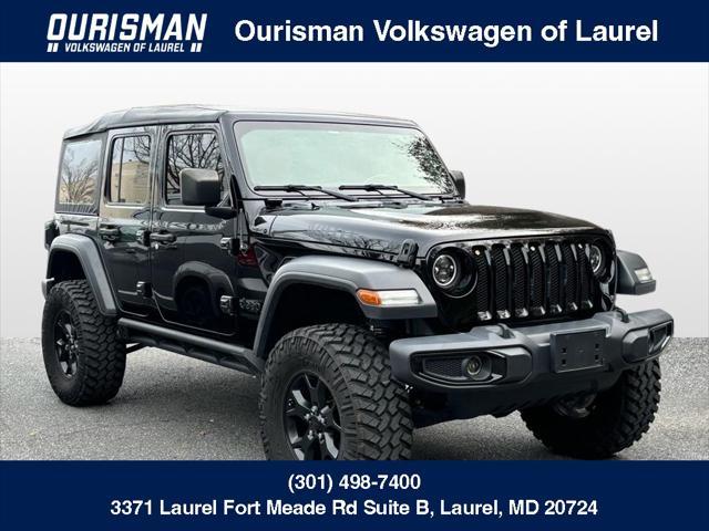 used 2020 Jeep Wrangler Unlimited car, priced at $30,500