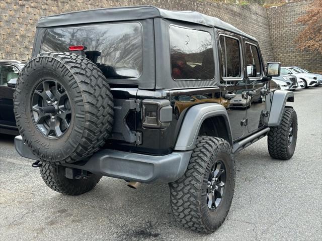 used 2020 Jeep Wrangler Unlimited car, priced at $30,500