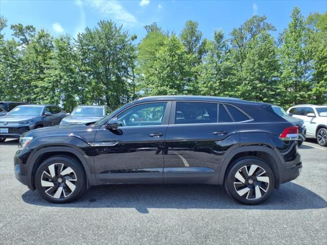 used 2024 Volkswagen Atlas Cross Sport car, priced at $33,700