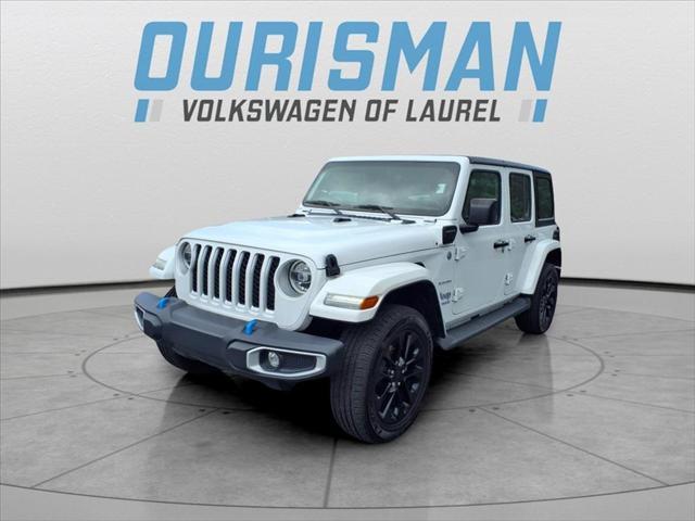 used 2022 Jeep Wrangler Unlimited 4xe car, priced at $30,700