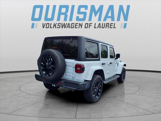 used 2022 Jeep Wrangler Unlimited 4xe car, priced at $30,700