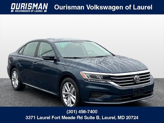 used 2021 Volkswagen Passat car, priced at $18,300