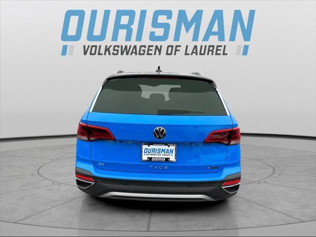 new 2024 Volkswagen Taos car, priced at $27,958