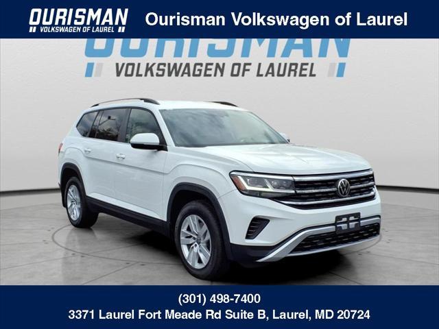 used 2021 Volkswagen Atlas car, priced at $20,400