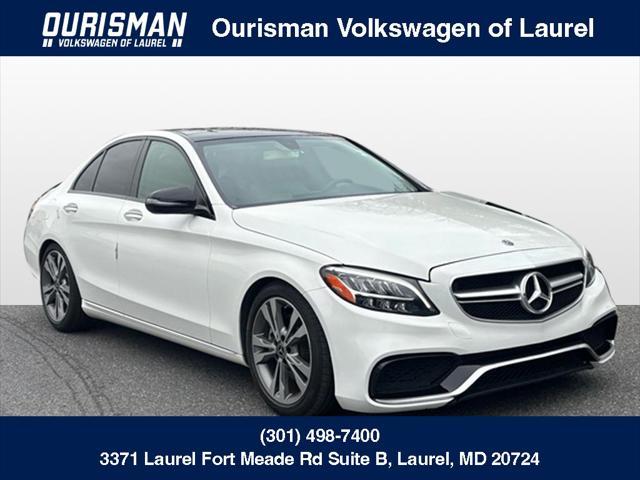 used 2019 Mercedes-Benz C-Class car, priced at $21,700