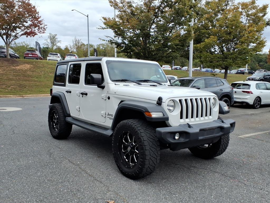used 2018 Jeep Wrangler Unlimited car, priced at $20,000
