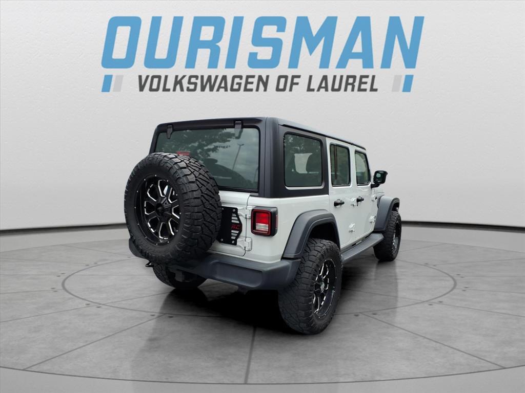 used 2018 Jeep Wrangler Unlimited car, priced at $20,000