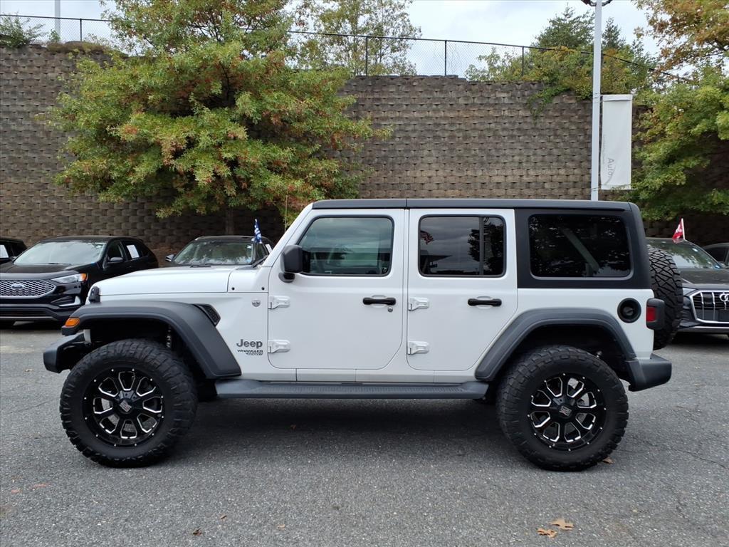 used 2018 Jeep Wrangler Unlimited car, priced at $20,000