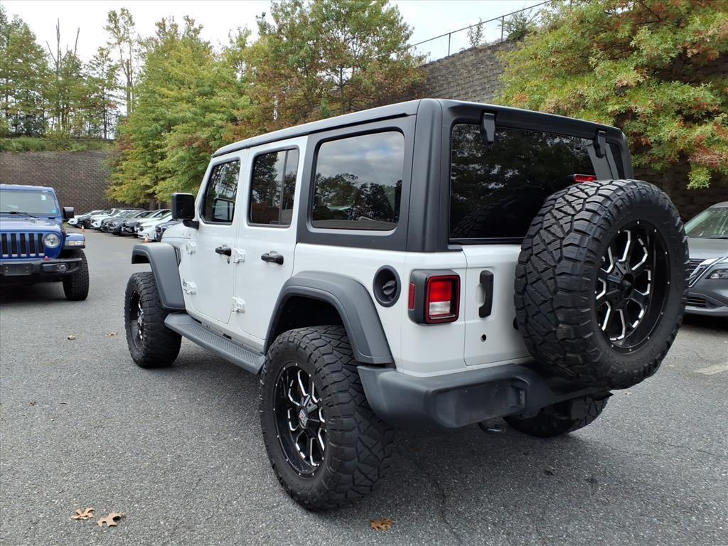 used 2018 Jeep Wrangler Unlimited car, priced at $20,000