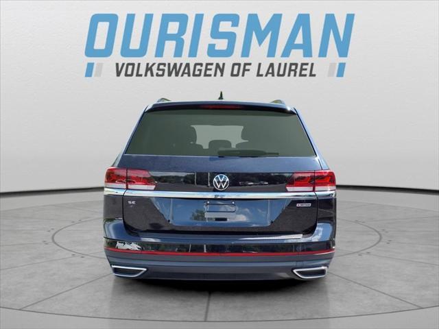 used 2021 Volkswagen Atlas car, priced at $22,500