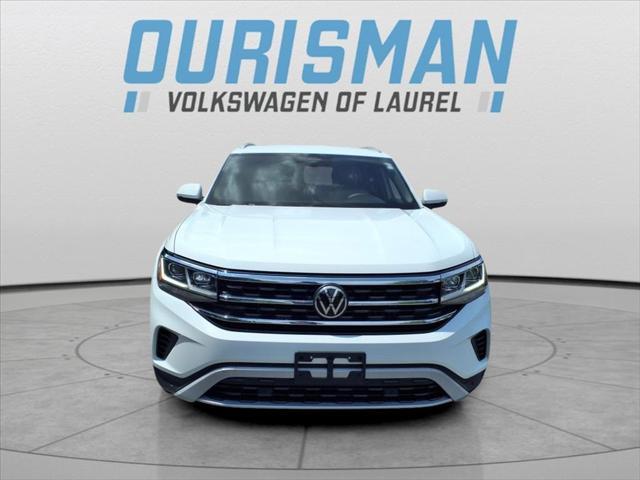 used 2021 Volkswagen Atlas Cross Sport car, priced at $23,400