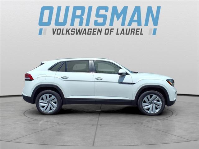used 2021 Volkswagen Atlas Cross Sport car, priced at $23,400