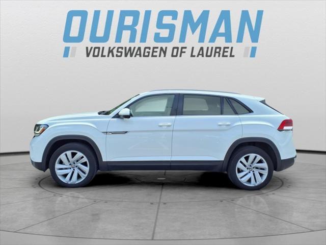 used 2021 Volkswagen Atlas Cross Sport car, priced at $23,400