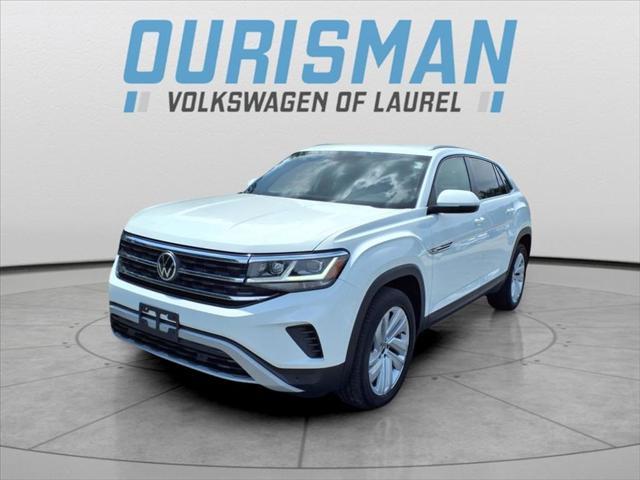 used 2021 Volkswagen Atlas Cross Sport car, priced at $23,400